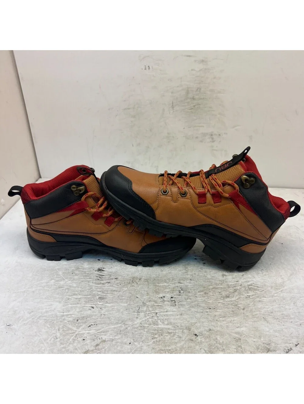 JSport by Jambu Men’s Mid-Cut Denali Waterproof Hiking Boots Brown/Black Size 8M